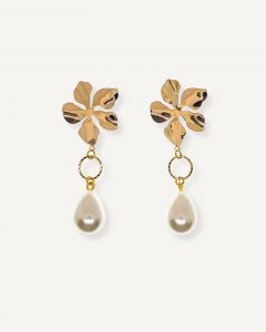 Fleur de Perle Longue Earrings