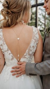 Vivienne Bridal Back Necklace
