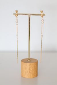 LILOU – Pearl Earrings „Love“