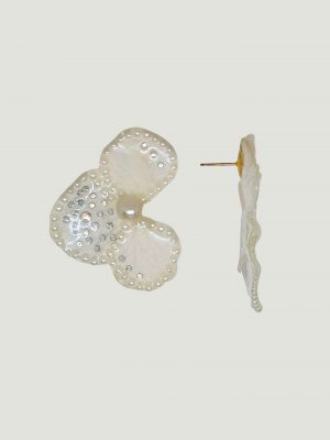 Real Hydrangea Earrings